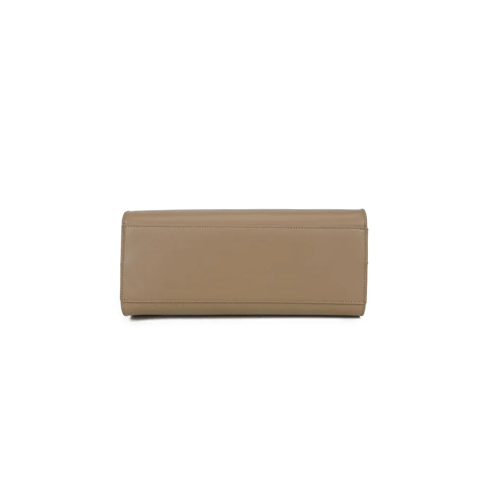 Gallantry La Déliane sac à main taupe lisse