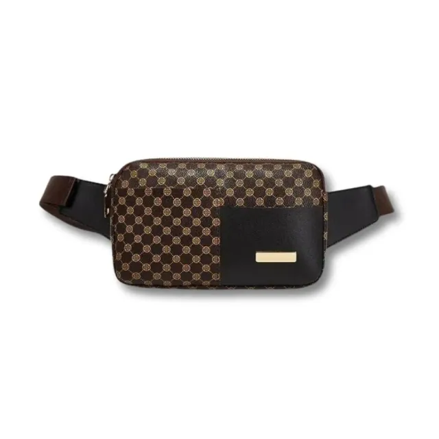 Maison Sacoches Nysa mini banane femme marron portefeuille