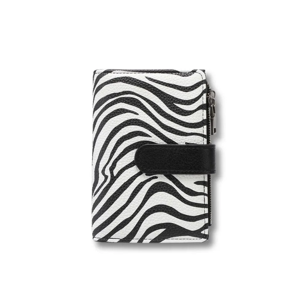 Maison Sacoches Sora portefeuille femme 3 volets cuir RFID