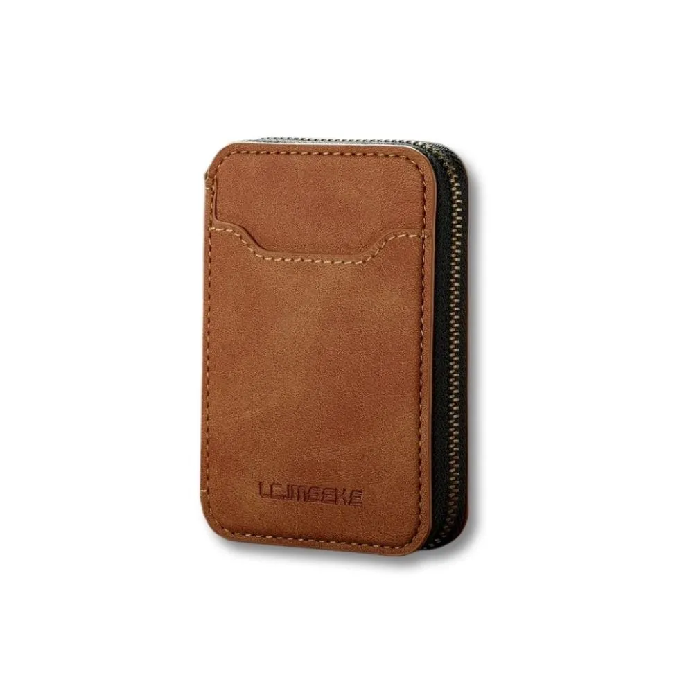 Maison Sacoches Morven Porte-Cartes Magnétique Café RFID