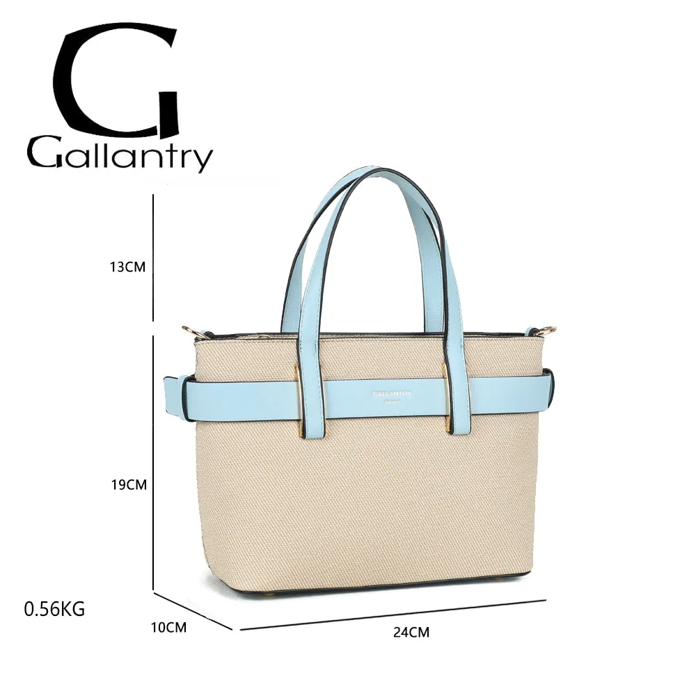Gallantry Paris Eden sac à main noir bicolore