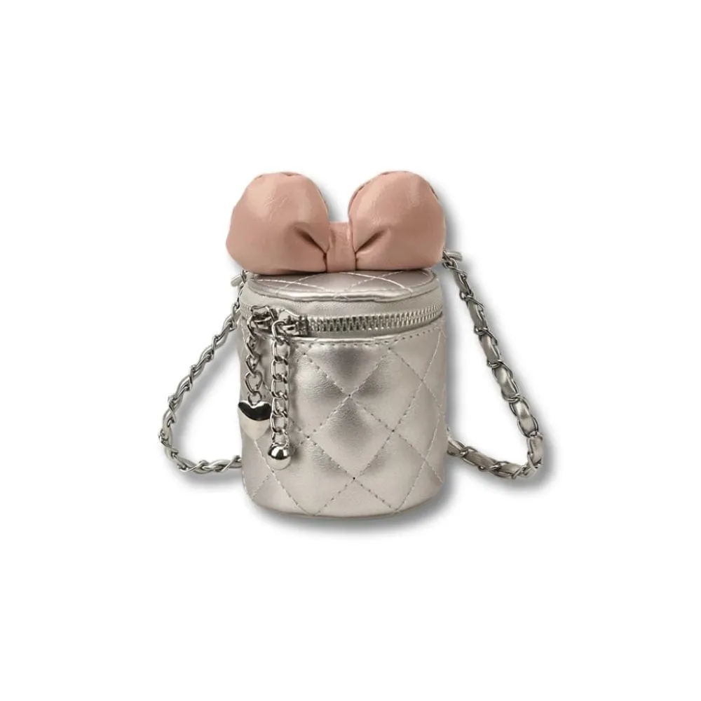 Maison Sacoches Nina petit sac cuir fille beige 7 cm