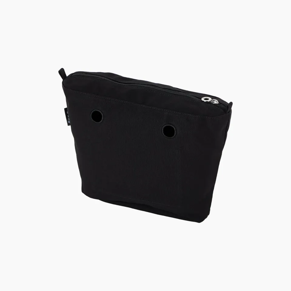O bag Mini pochette intérieure canvas noir