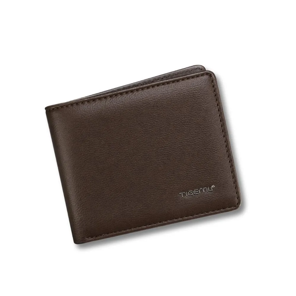 Maison Sacoches Élégance porte-monnaie homme noir compact