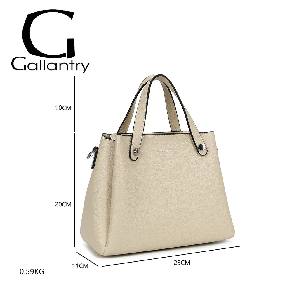 Gallantry Noa sac à main rose simili grainé