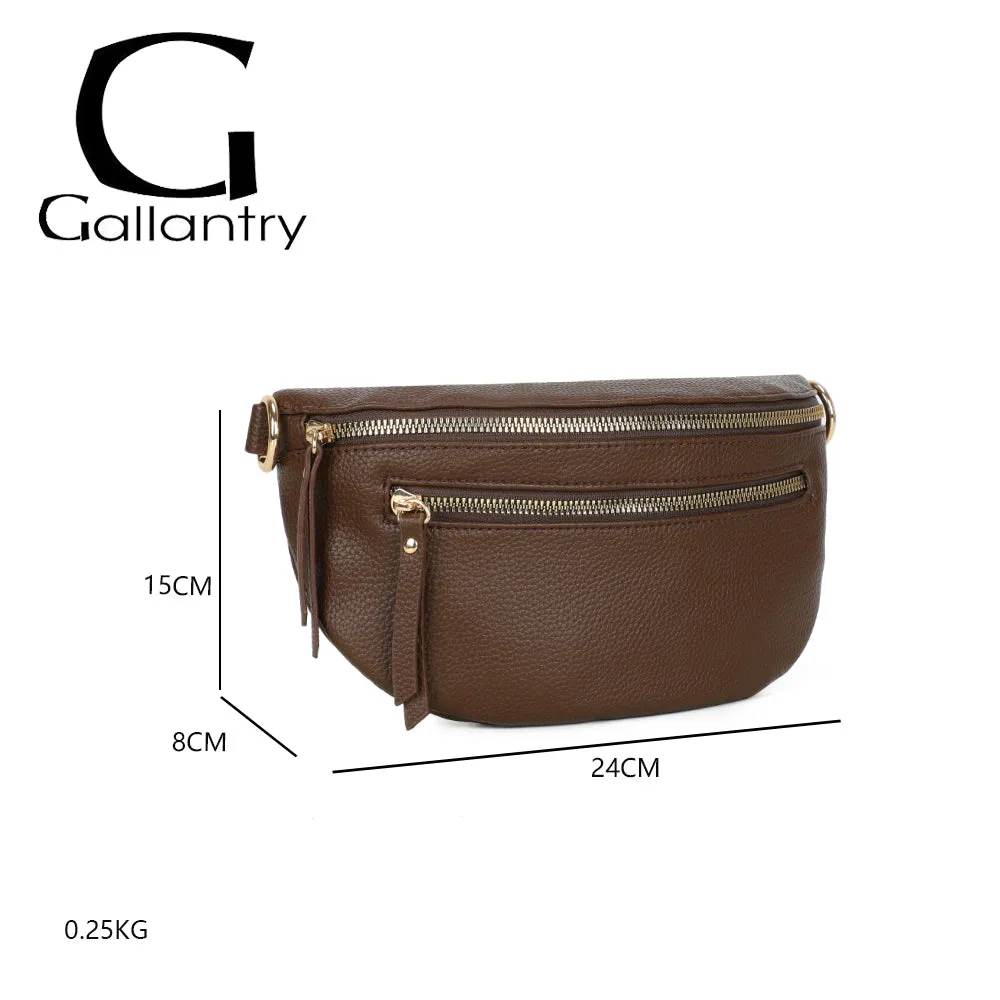 Gallantry Elégia sac banane coffee textile