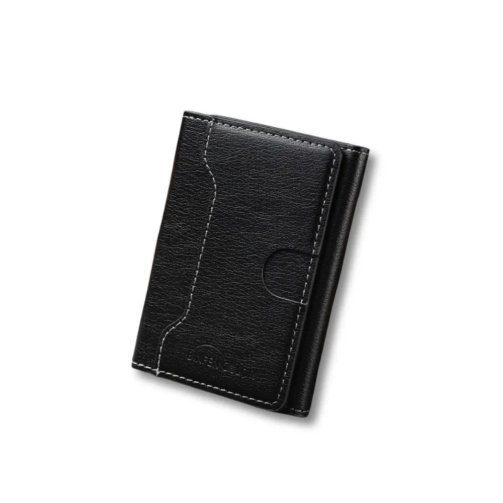 Maison Sacoches Toren porte-cartes téléphone marron aimanté