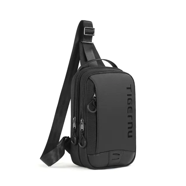Mon Sacoche Strap+ sac de poitrine noir 4,5L anti-vol