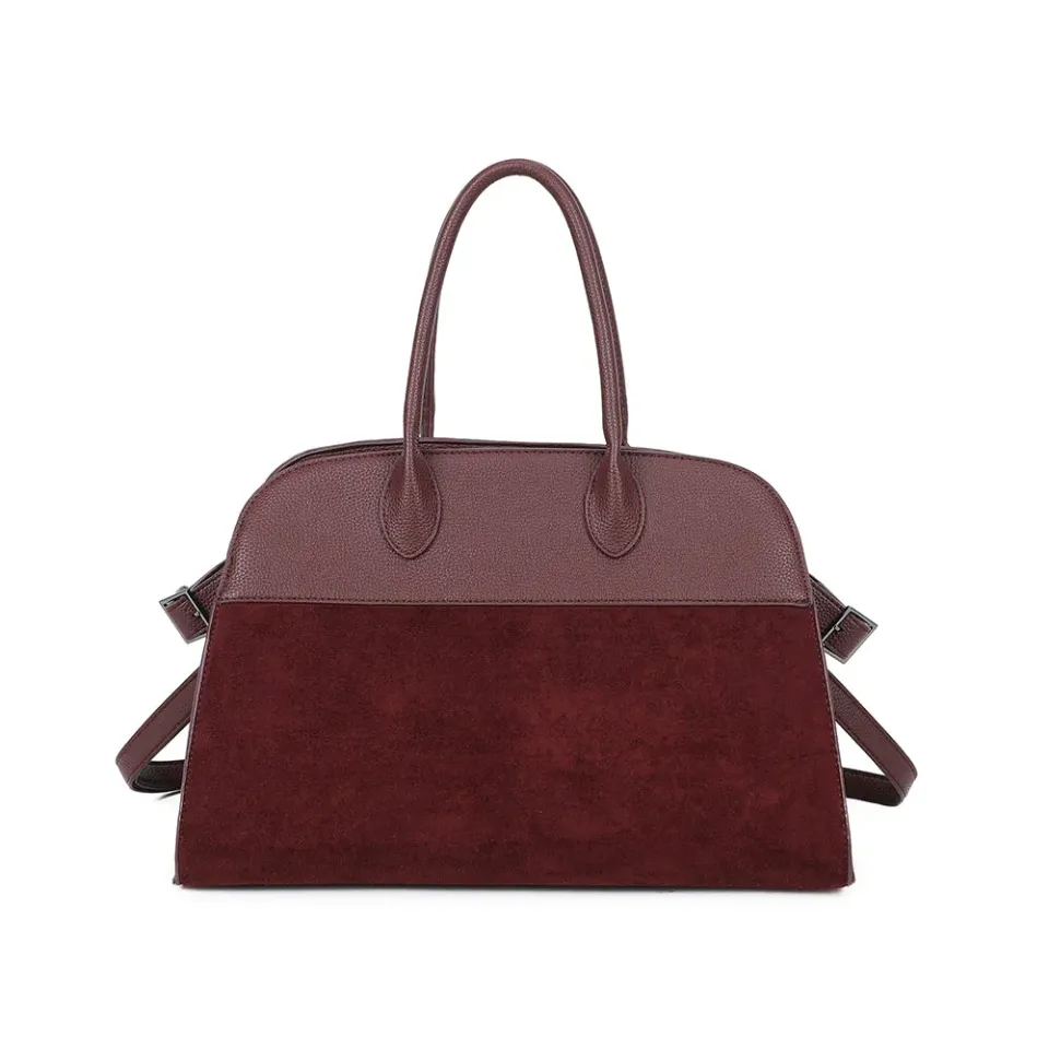 Gallantry Velna sac bandoulière marron grand grainé