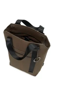 O bag Zermatt sac à dos convertible chocolat zippé