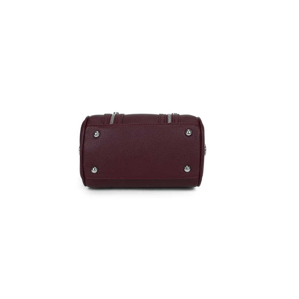 Gallantry Paris Le Orsini petit sac bordeaux grainé
