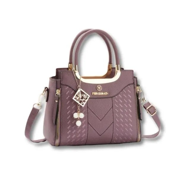 Maison Sacoches Harmonie petit sac à main rose chic