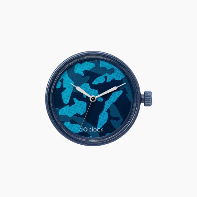 O bag O clock mécanisme camouflage navy
