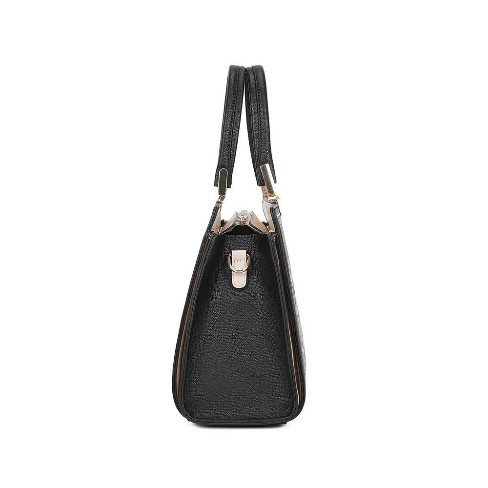 Gallantry Paris Margaux sac bandoulière noir/beige