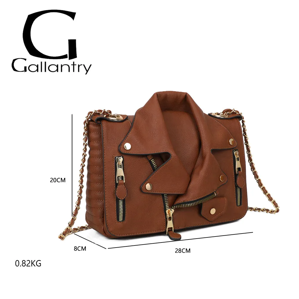 Gallantry Paris Sky Rider sac à main noir biker