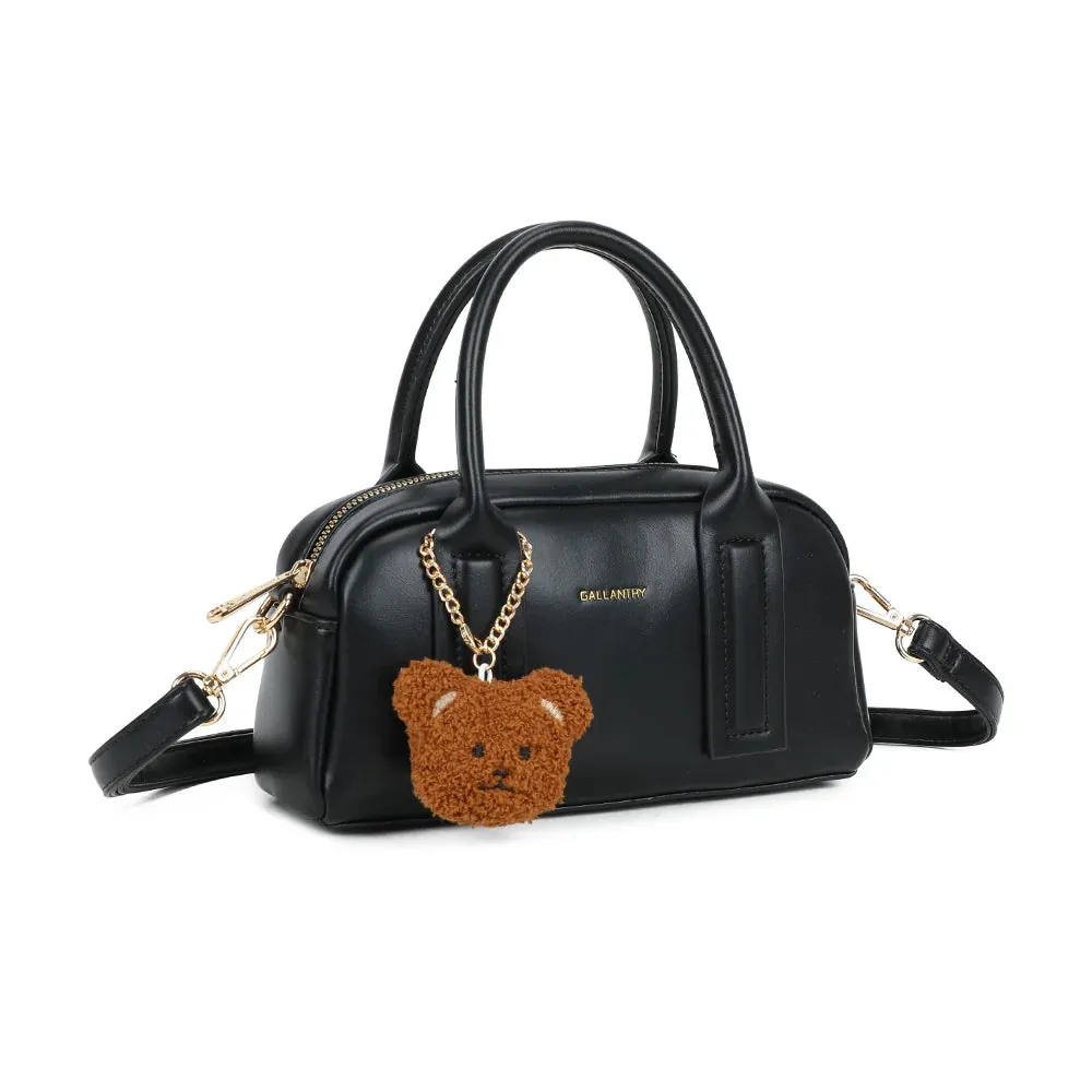 Gallantry Paris Lya petit sac bowling coffee à ourson