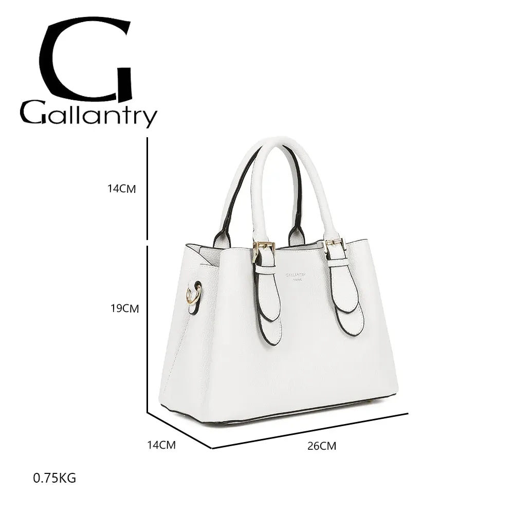 Gallantry Paris Nola Sac À Main Beige 26 cm boucles