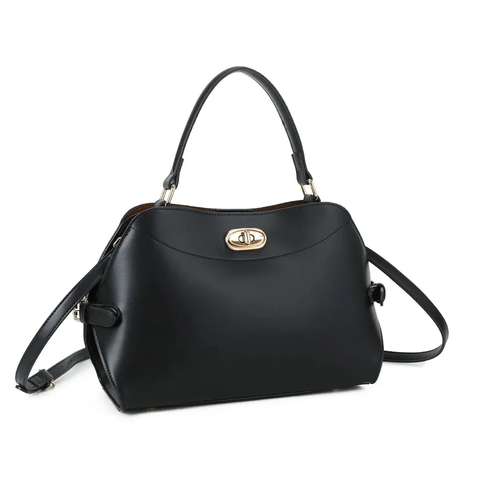 Gallantry Salomé sac à main bandoulière coffee rigide