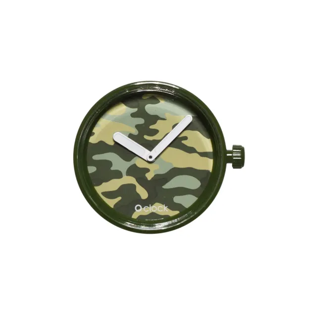 O bag O Clock Camouflage mécanisme montre quartz