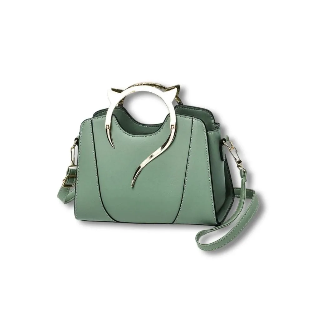 Maison Sacoches Clémence sac à main poignée rose verni