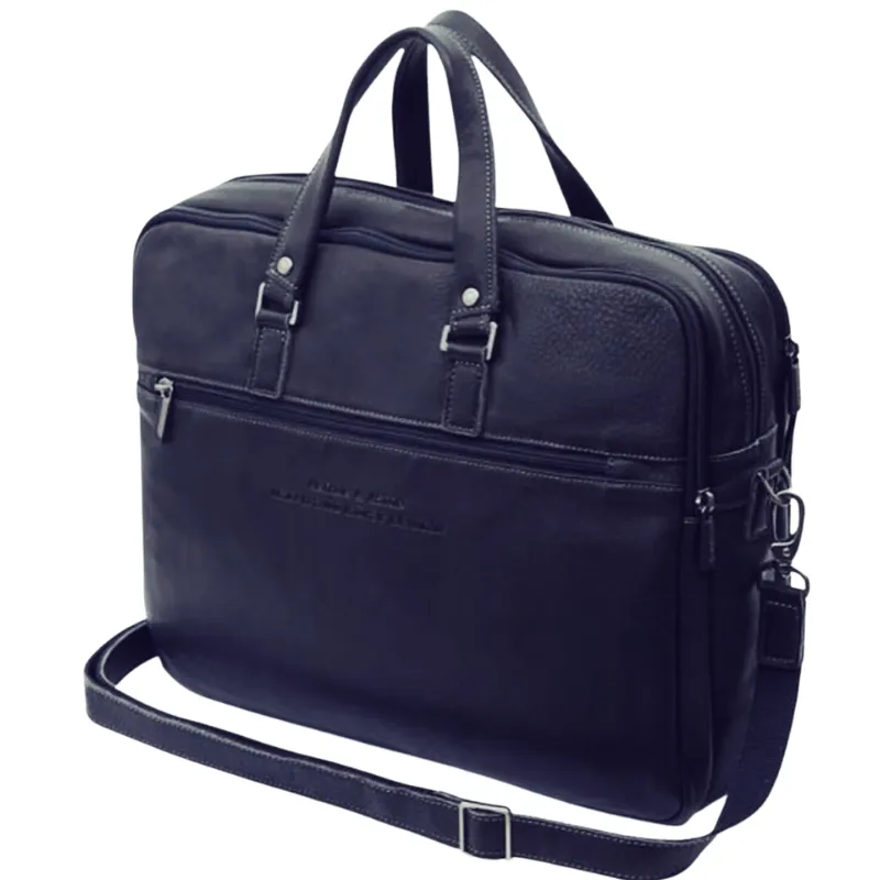 Hexagone Cuir Arthur sacoche cuir homme