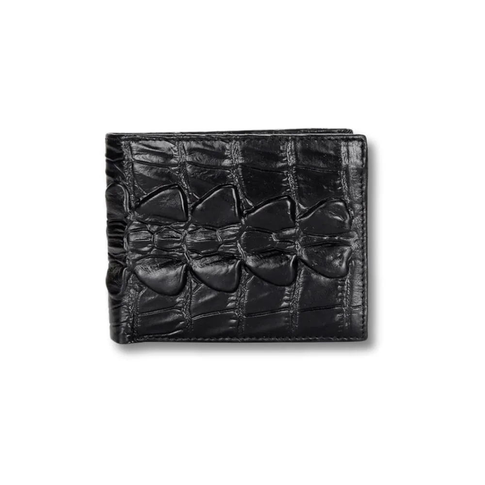 Maison Sacoches Navor portefeuille crocodile cuir 3 formats