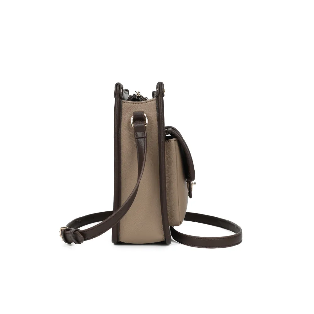Gallantry Le Corvès sac bandoulière D.TAUPE