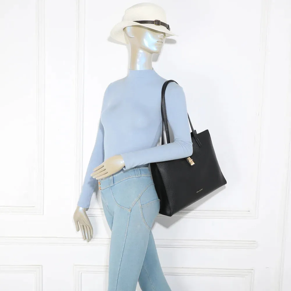 Gallantry Camélia sac épaule noir grainé