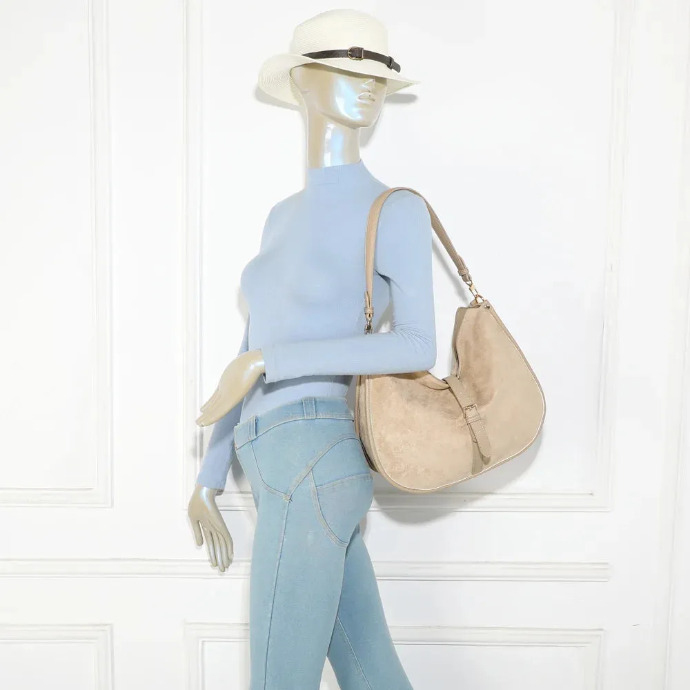Gallantry Paris La Méorine sac cabas Taupe effet suédé