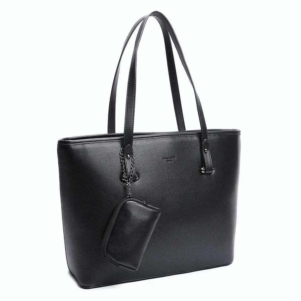 Gallantry La Raffiné cabas Coffee pochette grainé
