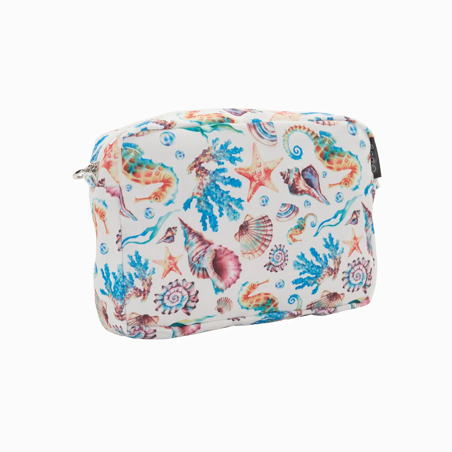 O bag Marbella pochette zip hippocampe multicolore