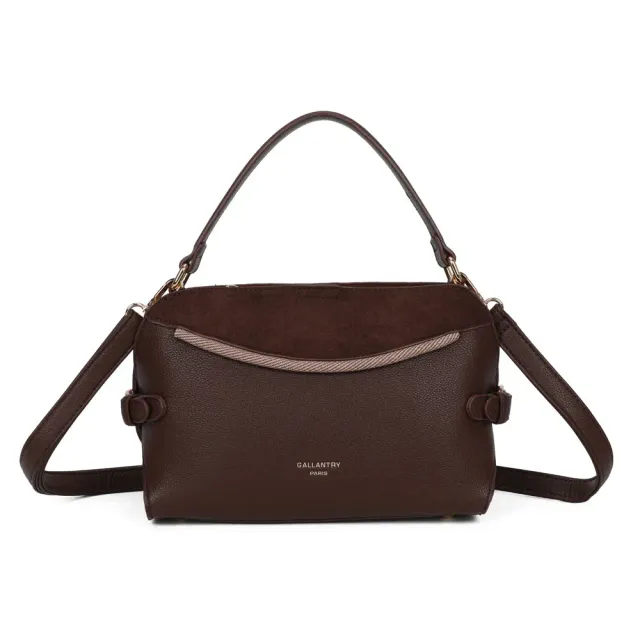 Gallantry Paris Odrane Sac à main Coffee Zippé