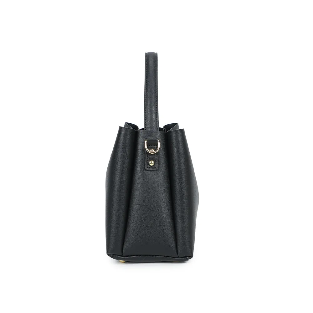 Gallantry Paris La Astoria sac à main bandoulière noir vegan