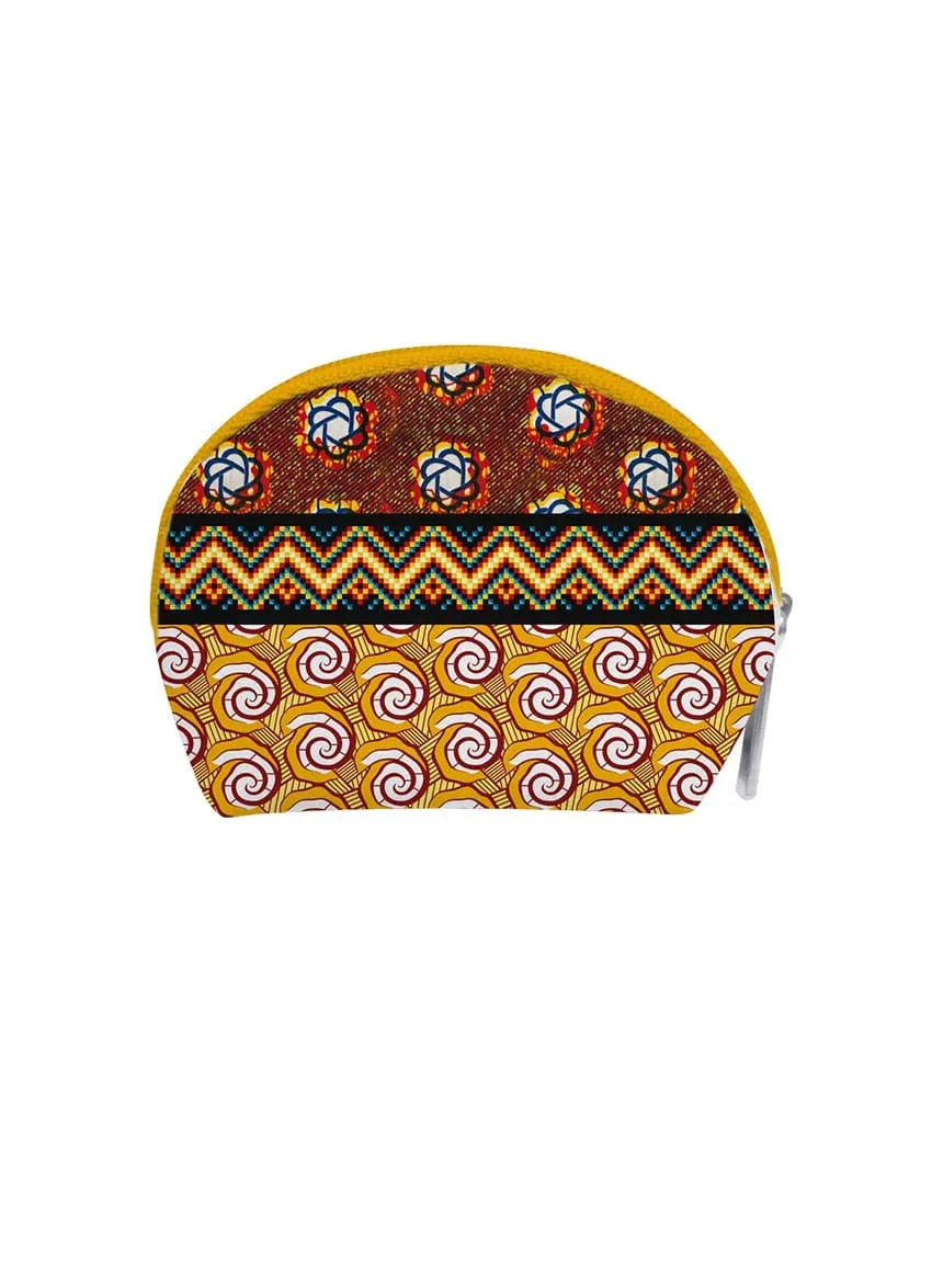 Téo Jasmin Kenya Agrum porte-monnaie demi-lune