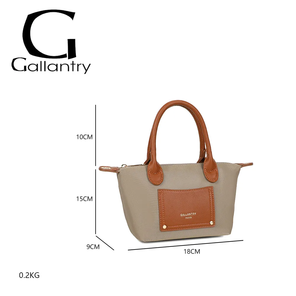 Gallantry Paris La Romane petit sac taupe léger
