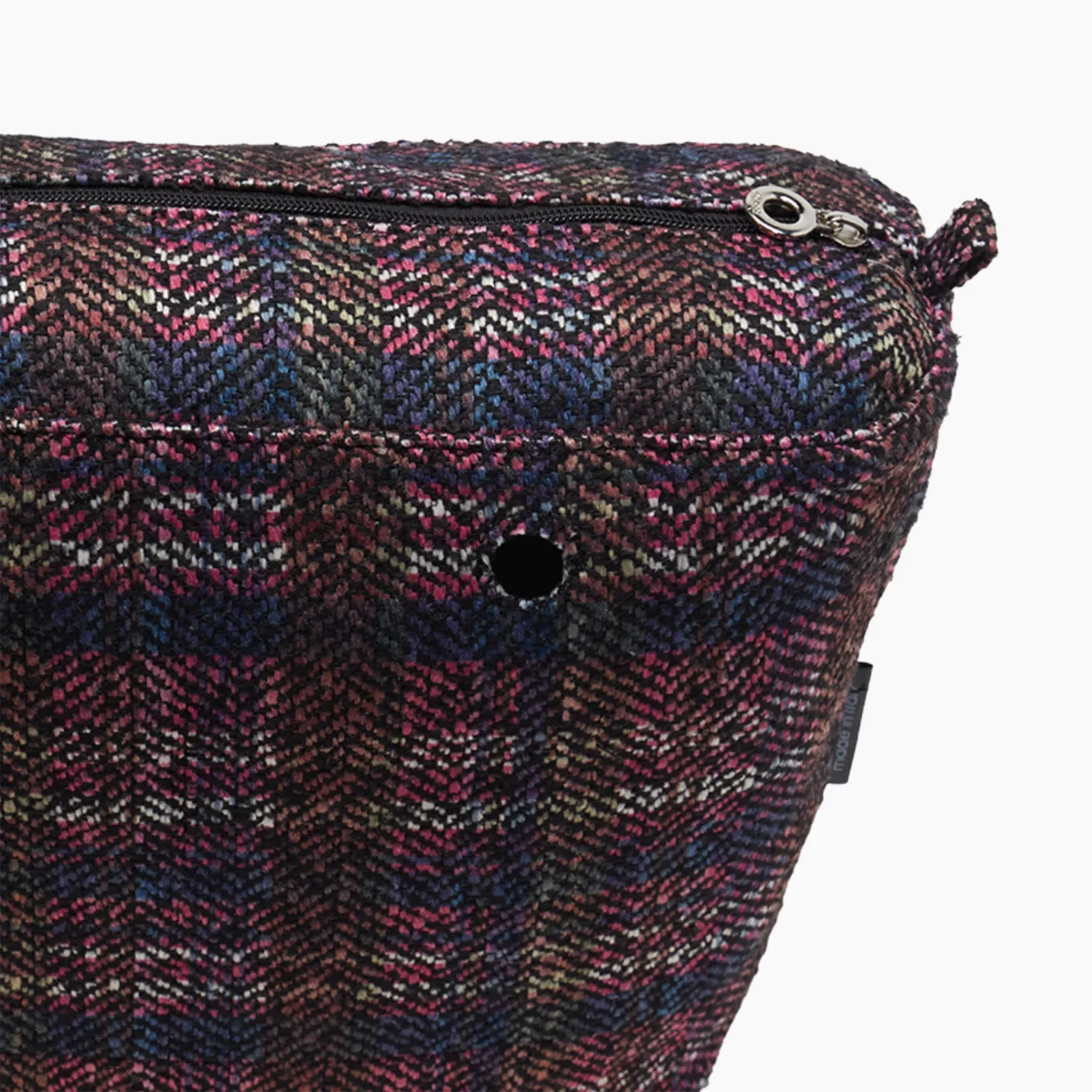 O Bag Mini sac intérieur Glen Check zippé