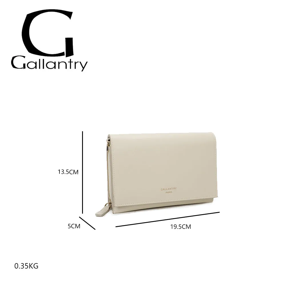 Gallantry Alessia pochette bandoulière noir compartiments