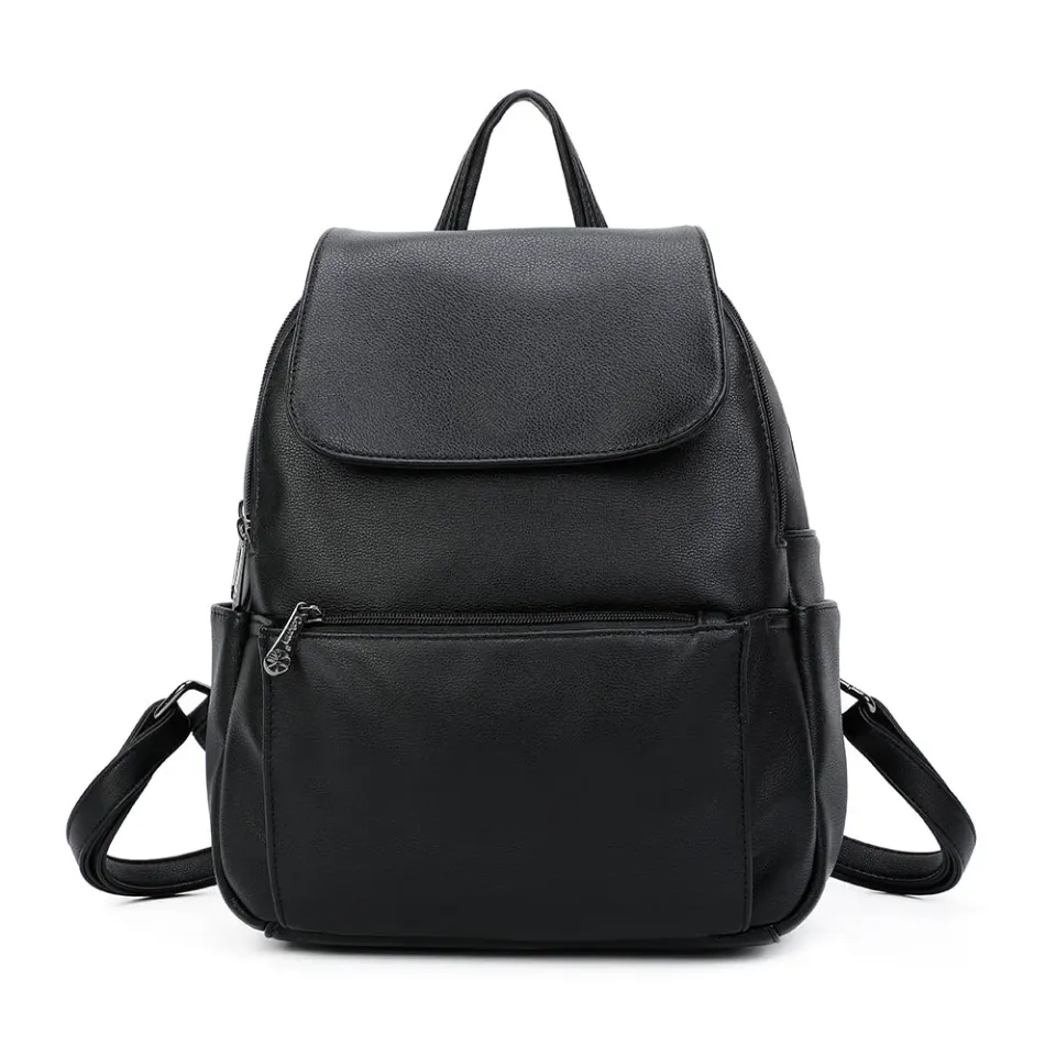 Gallantry Paris Compact sac à dos simili noir