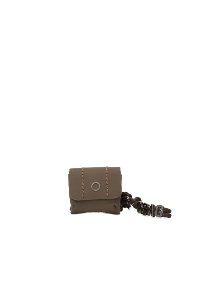 O bag Crocus Charms Pods breloque chocolat tissu gommé