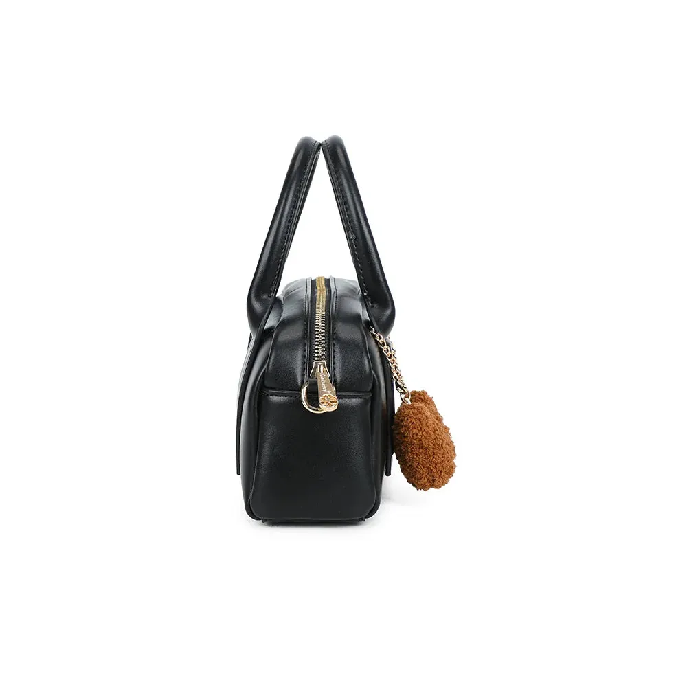 Gallantry Paris Lya petit sac bowling coffee à ourson