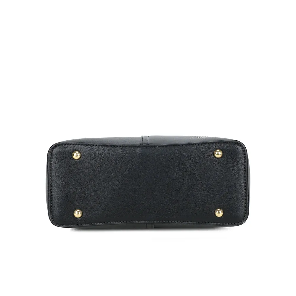 Gallantry Paris Modern Lady sac à main structuré noir