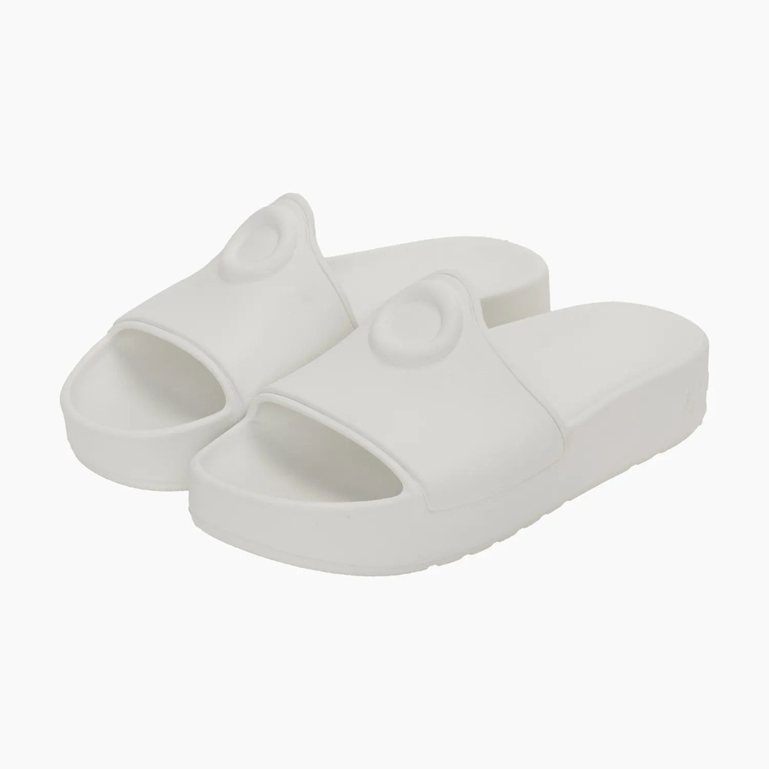 O bag O slippers claquettes femme latte