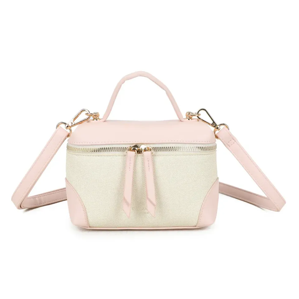 Gallantry Paris Moka sac à main beige/rose vegan