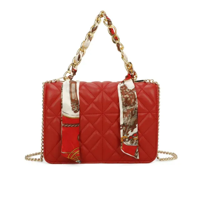 Gallantry Quilted Éclat sac bandoulière Rouge matelassé