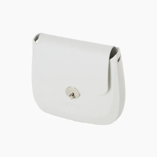 O bag Chase coque lait avec rabat amovible