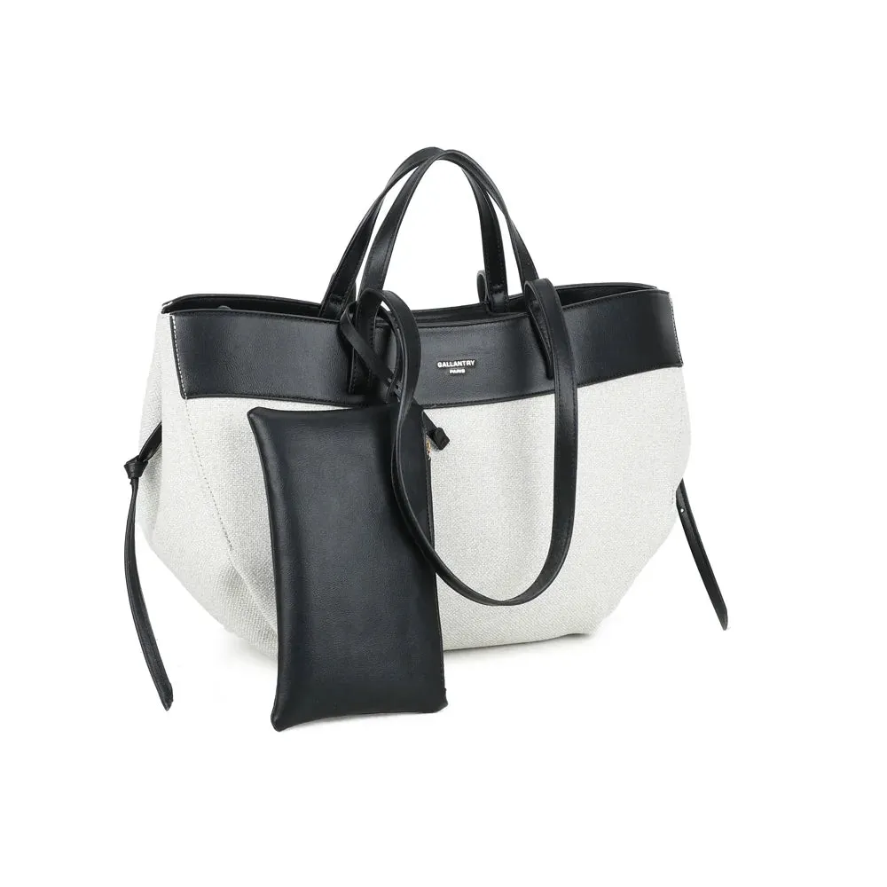 Gallantry Palazzo cabas beige coffee pochette