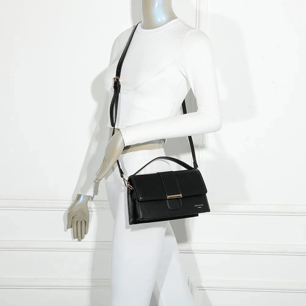 Gallantry Paris La Faustine sac à main noir vegan