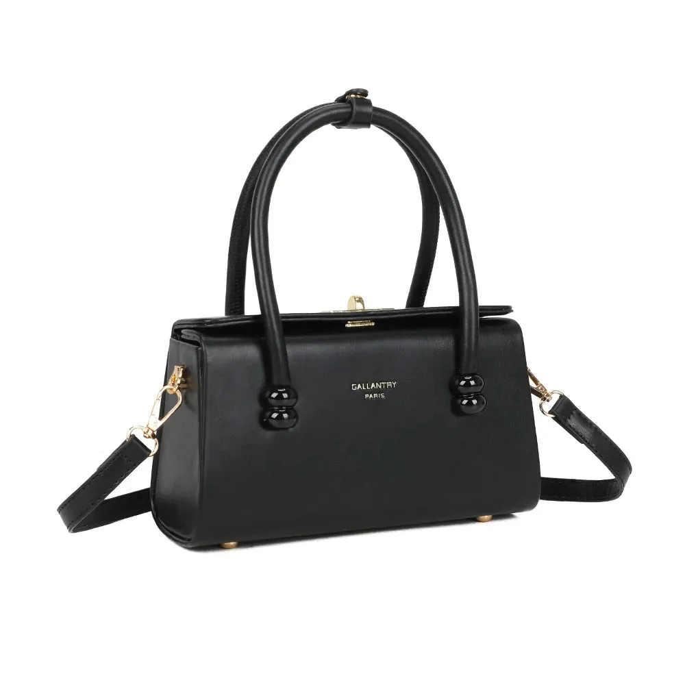 Gallantry Paris Azura petit sac à main noir perles
