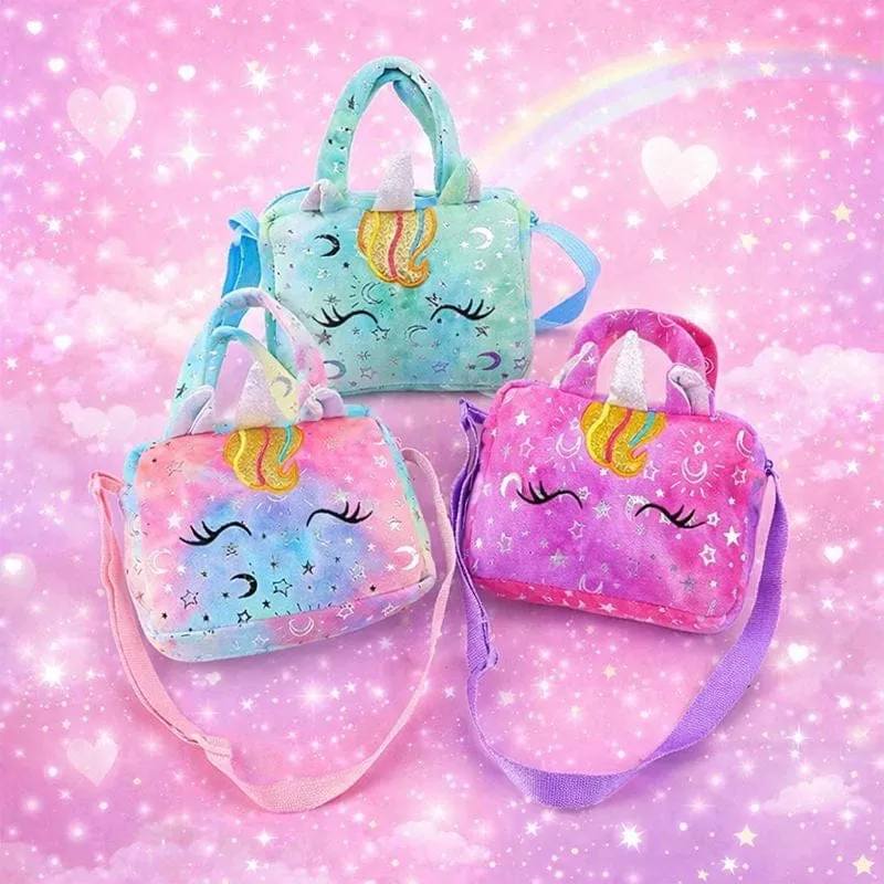 Maison Sacoches Uniko sac à main enfant violet licorne