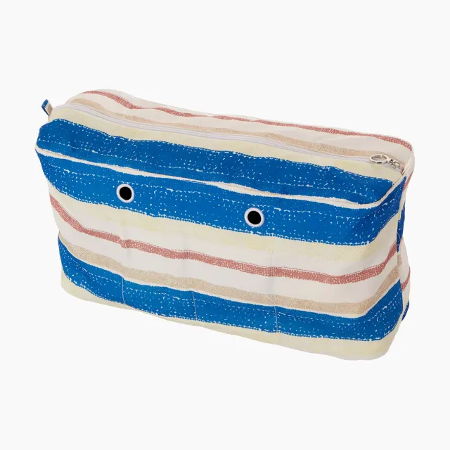 O bag Beach sac intérieur rayures fresia